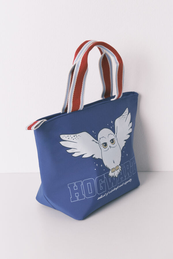 Womensecret Bolsa de almuerzo azul marino de Harry Potter azul