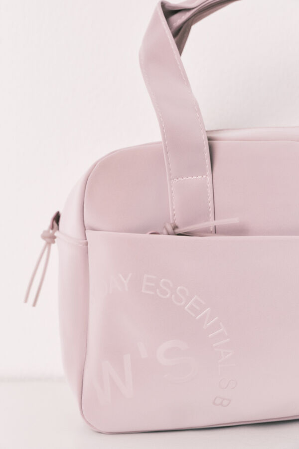 Women'secret Neceser grande tipo malet&iacute;n con asas rosa rosa