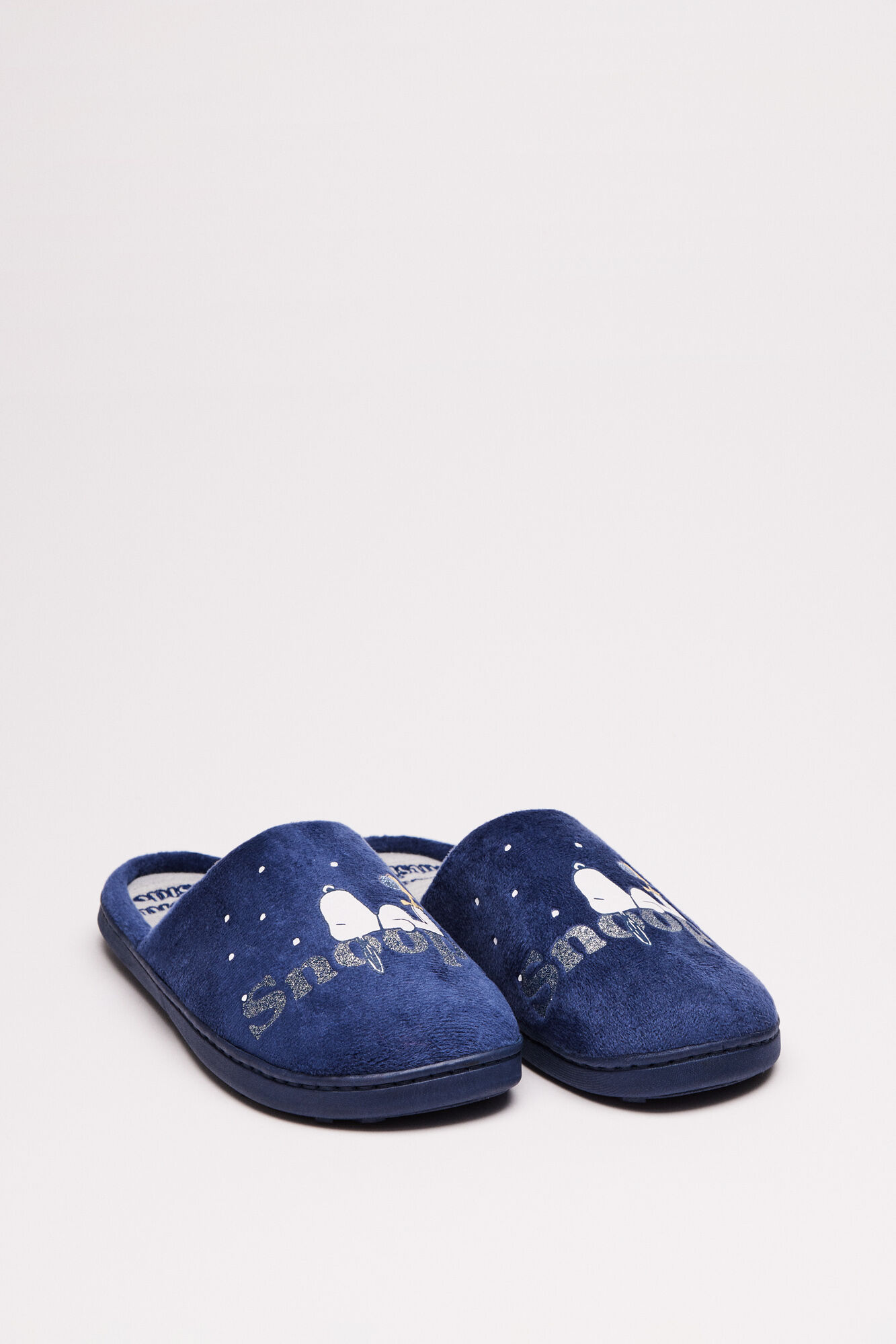 Zapatillas casa Snoopy azul Calzado para mujer WomenSecret MX