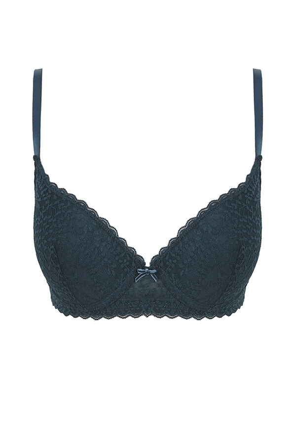Womensecret Brasier push-up GORGEOUS encaje verde verde
