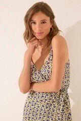 Womensecret Vestido con tirantes estampado estampado