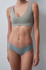Women'secret Braga cl&aacute;sica clean cut encaje verde verde
