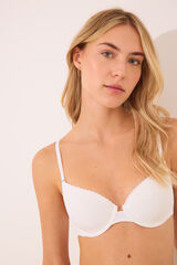 Womensecret BEAUTIFUL Brasier clásica con relleno de algodón color brasier marfil