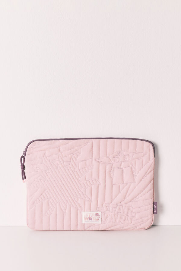Women'secret Funda computadora rosa Star Wars rosa