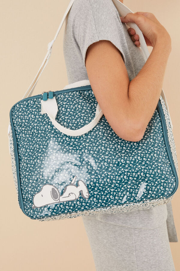 Womensecret Maleta 'maternity' Snoopy gris