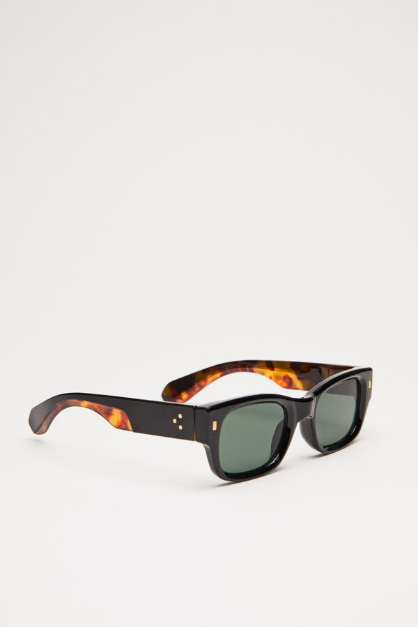 Womensecret Lentes de sol rectangulares estampado