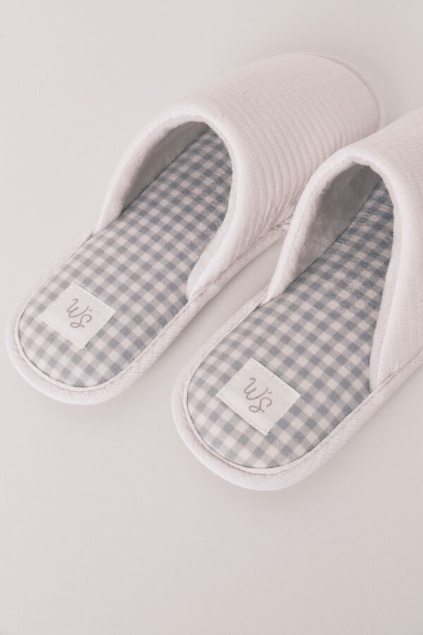 Womensecret Zapatillas premamá cerradas grises gris