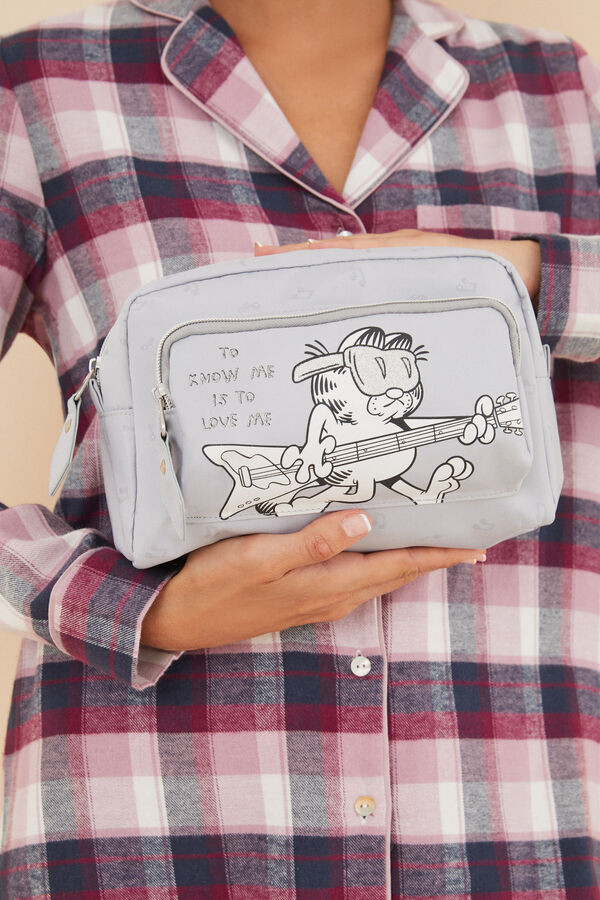 Women'secret Neceser mediano estuche Garfield gris