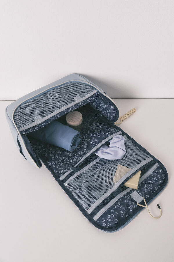 Women'secret Neceser grande de flores azul vivo azul