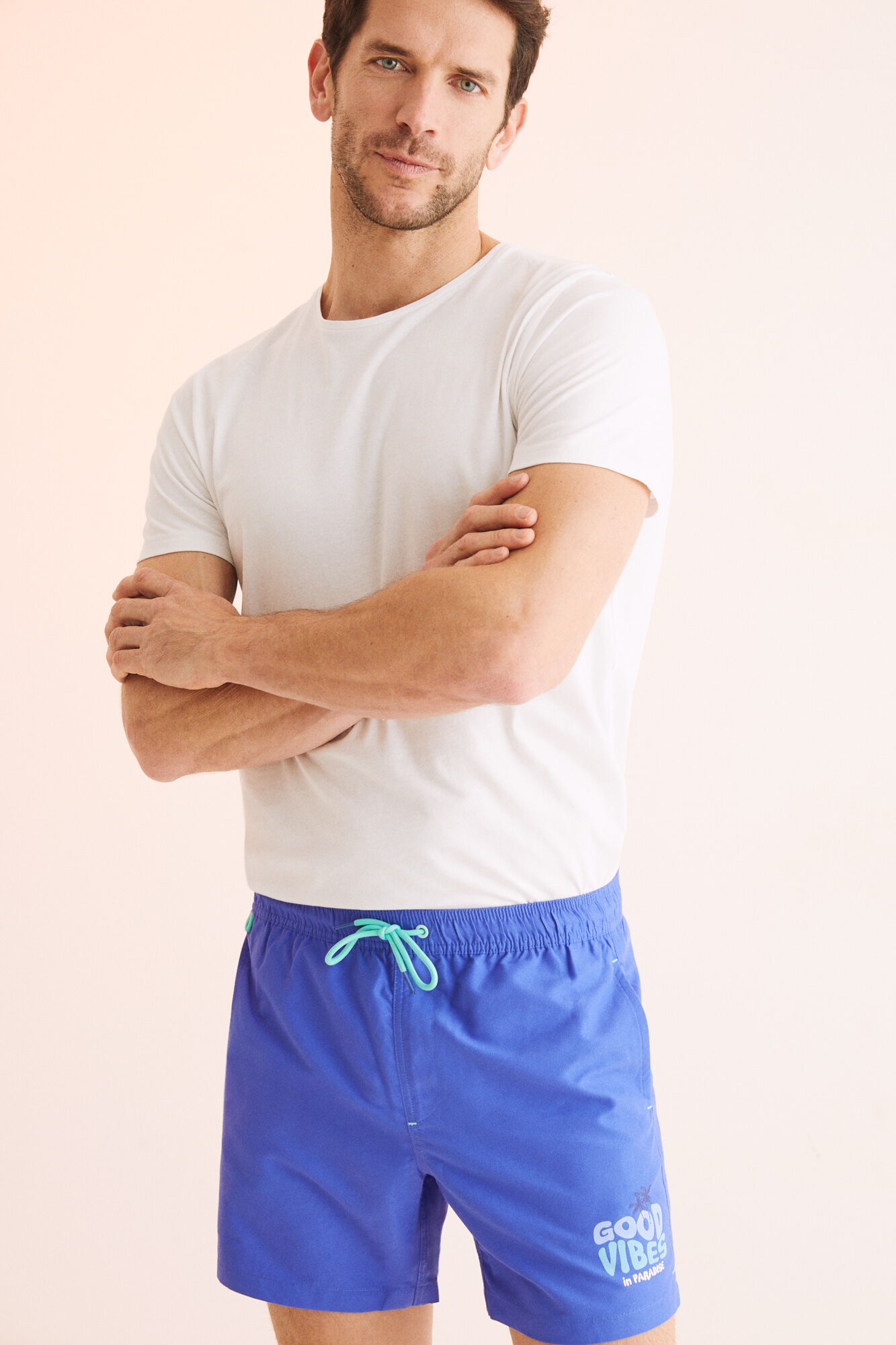 Traje de bano hombre azul Ropa de bano para hombres WomenSecret MX