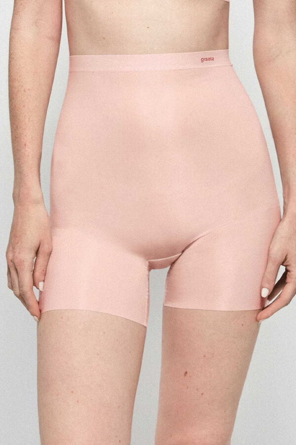 Gisela Pantalón acabado invisible rosa