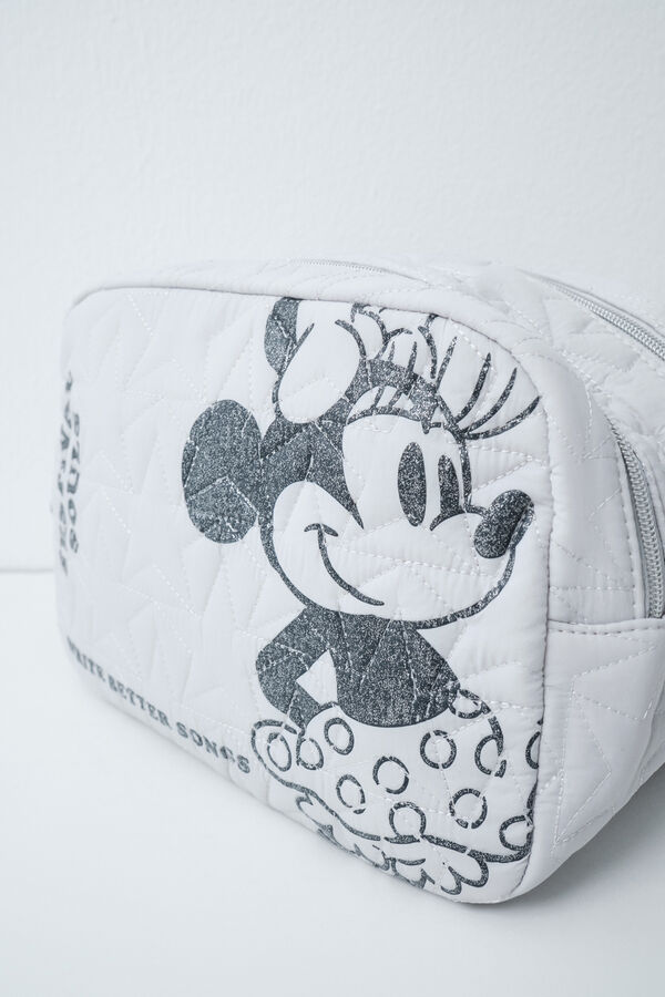 Women'secret Neceser grande acolchado Minnie Mouse gris