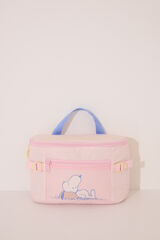 Womensecret Gran neceser rosa de Snoopy rosa