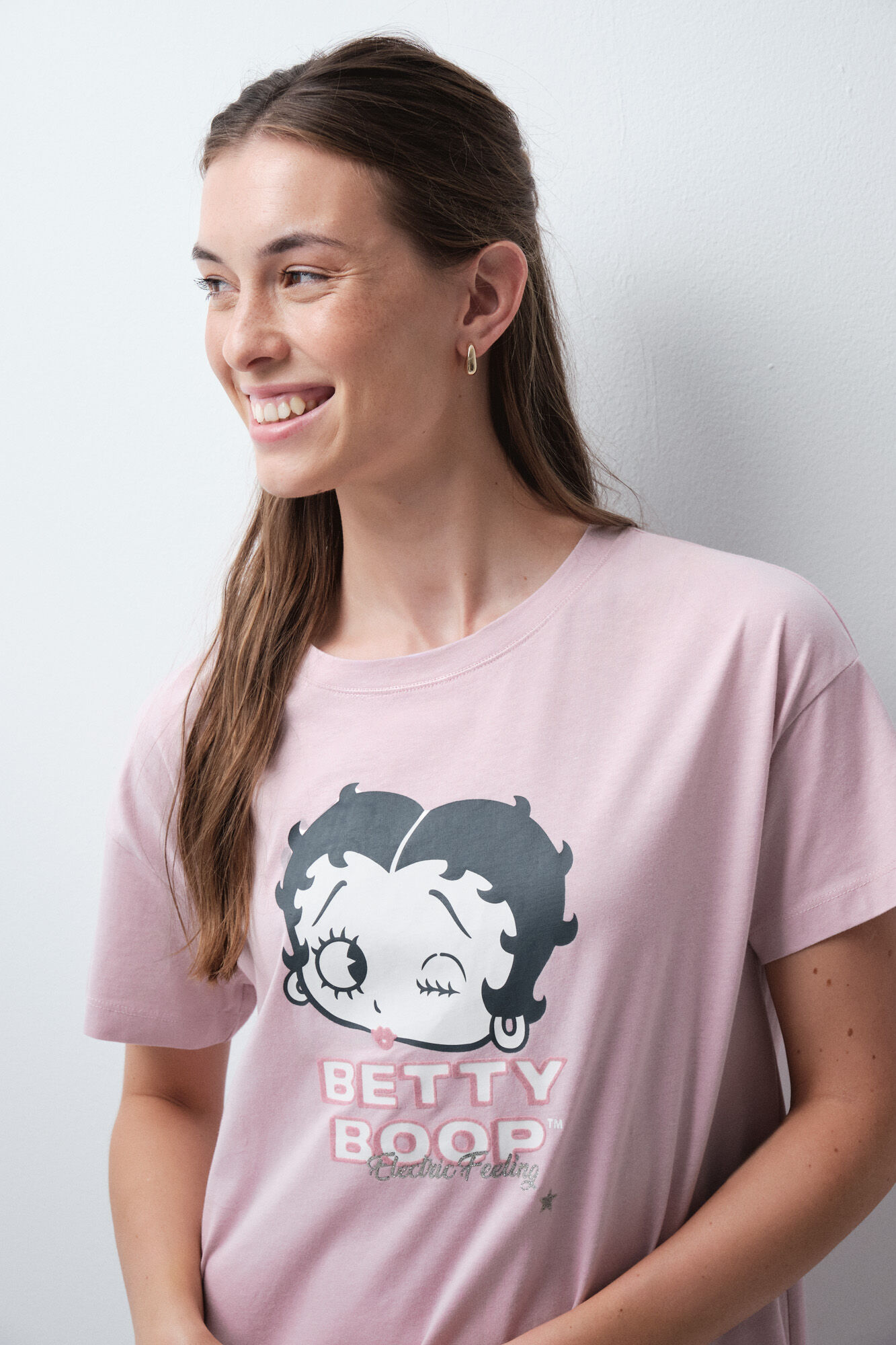 Women'secret Camis&oacute;n corto Betty Boop rosa
