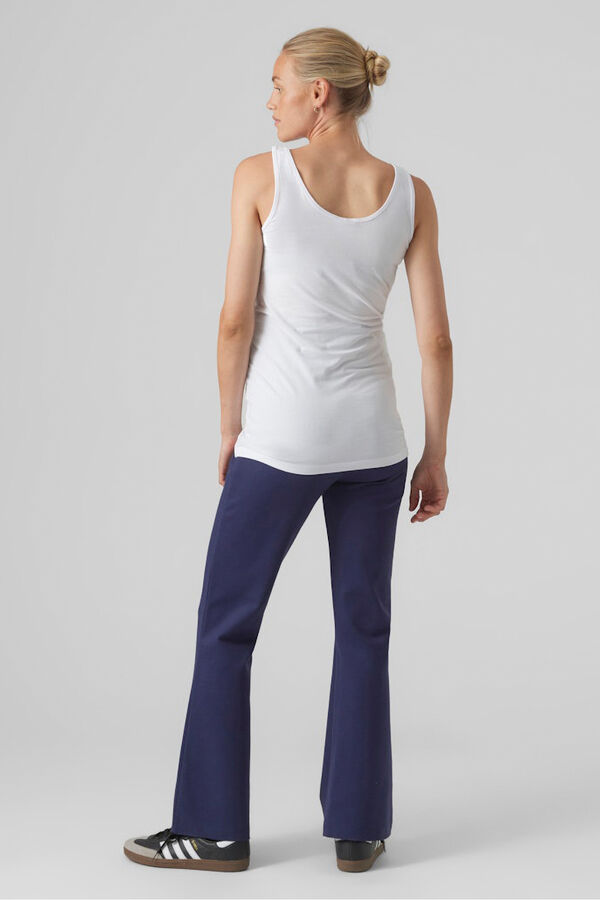 Mamalicious Pack playera de tirantes maternity y lactancia negro