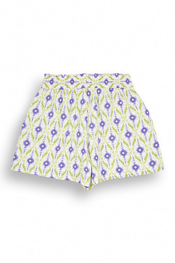 Womensecret Short estampado geométrico ikat estampado