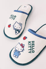 Women'secret Pantuflas Hello Kitty marfil
