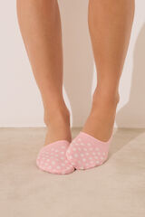 Women'secret Pack de 3 calcetines invisibles con estampados surtidos estampado