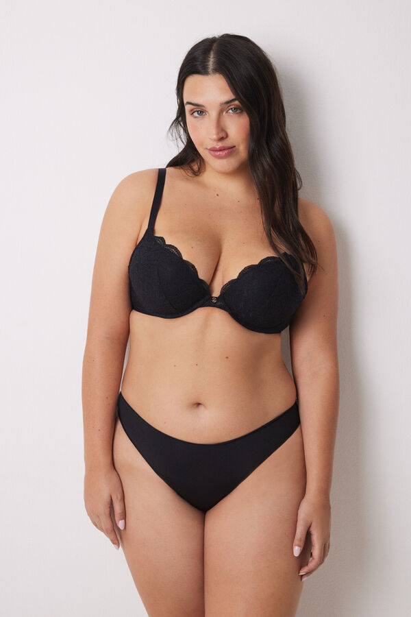Womensecret GORGEOUS brasier efecto push up negro negro
