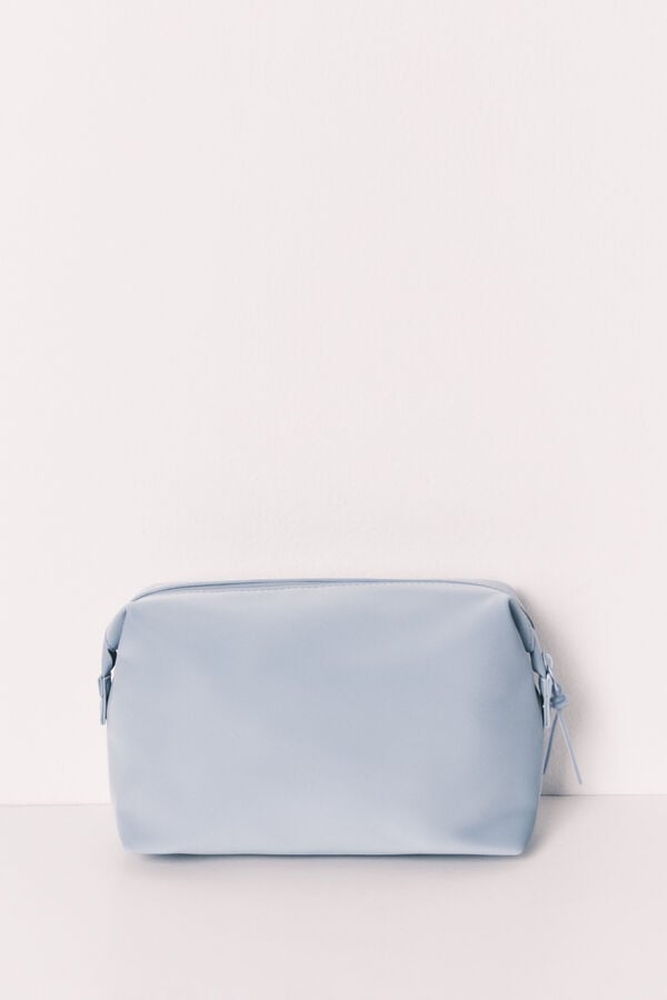 Women'secret Neceser mediano de goma azul azul