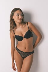 Women'secret BEAUTIFUL brasier clásica negro con relleno negro