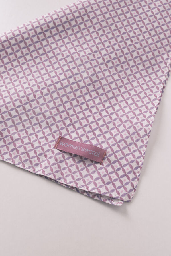 Women'secret Pañuelo estilo bandana con estampado geométrico estampado