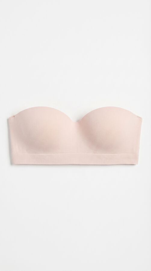 Women'secret Brasier strapless sin costuras rosa rosa