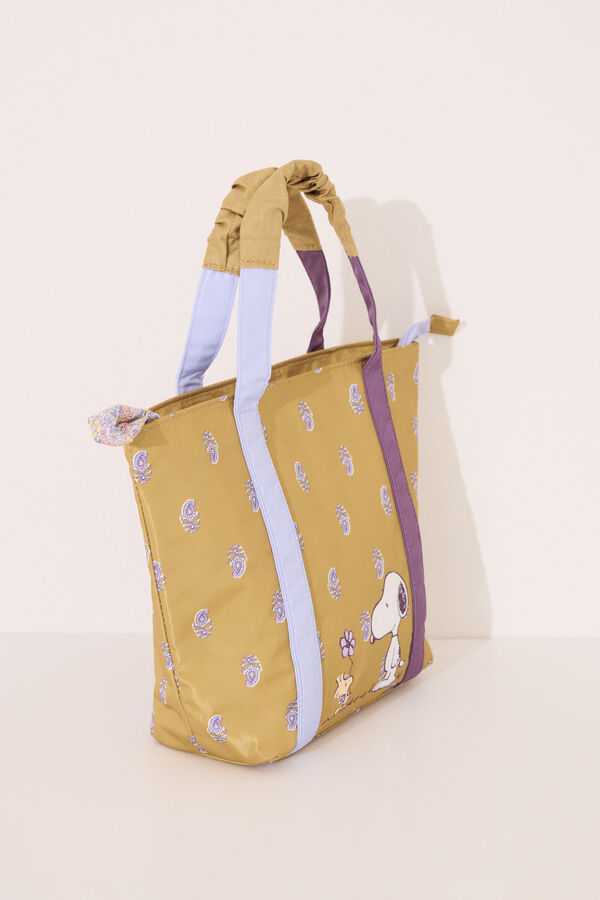 Womensecret Bolsa térmica para comida de Snoopy kaki