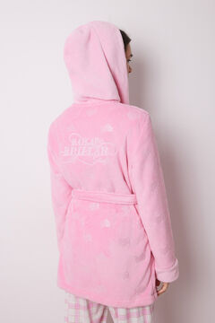 Womensecret Bata rosa fluffy Vecina Rubia  rosa