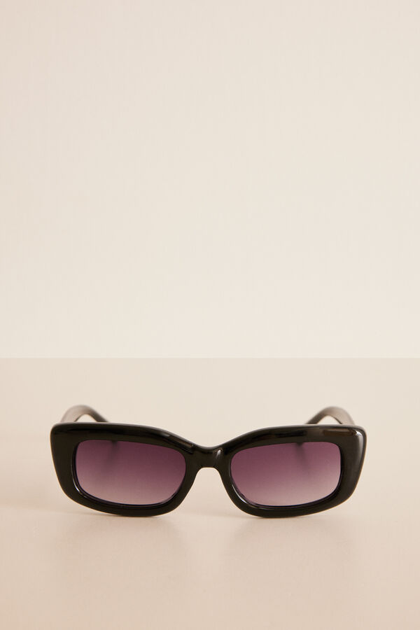 Womensecret Lentes sol negro funda estampado