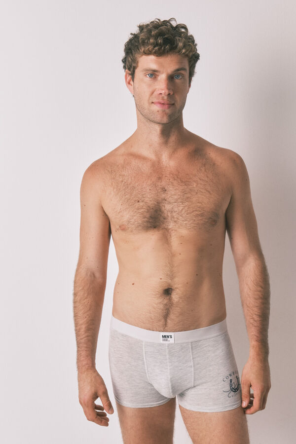 Women'secret Pack de 2 boxer campestres azules azul