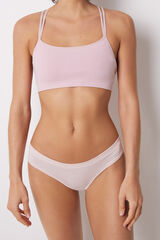 Womensecret Braga clásica algodón rosa rosa