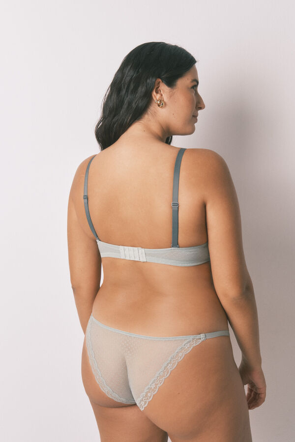Women'secret BEAUTIFUL brasier de encaje verde verde