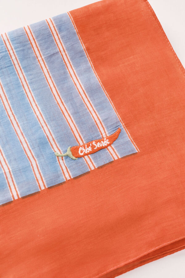 Women'secret Pa&ntilde;uelo a rayas azul azul