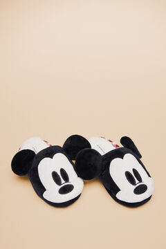 Womensecret Pantuflas Mickey Mouse 3D negro