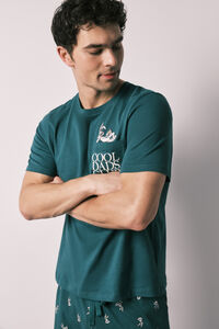 Women'secret Pijama corta de hombre Bugs Bunny de 100% algod&oacute;n