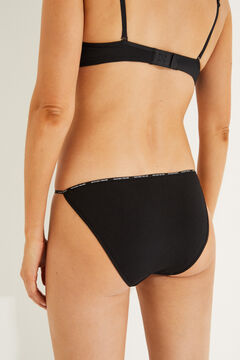 Womensecret Pack 6 panties clásicos de tira algodón orgánico estampado