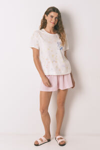 Women'secret Pijama corta 100 % algod&oacute;n Snoopy