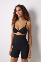 Womensecret Pantalón ciclista reductor y push up negro negro