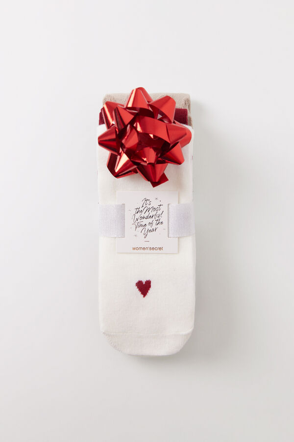 Womensecret Pack 3 calcetines altos Mickey Mouse estampado