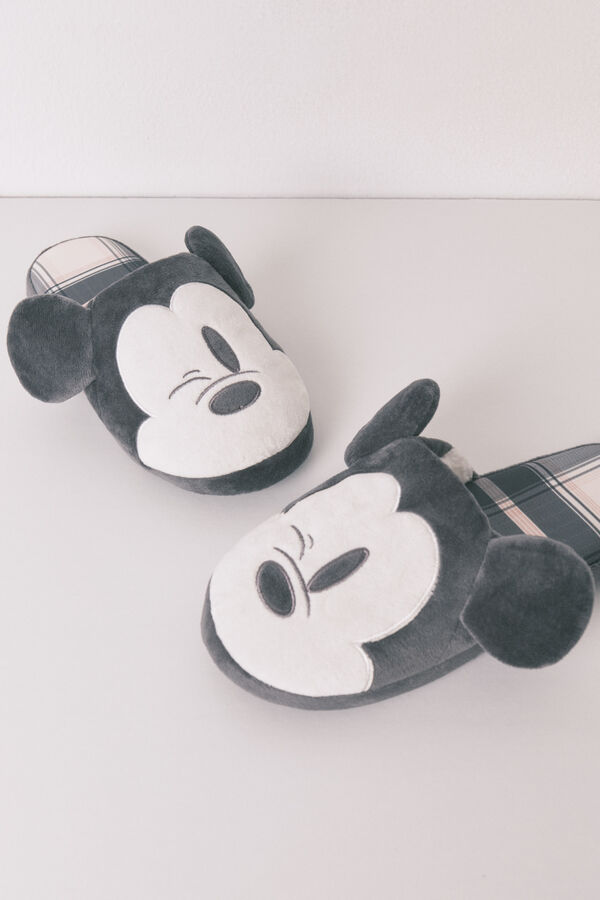 Women'secret Zapatillas casa Mickey Mouse 3D gris gris