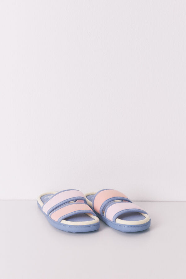 Womensecret Pantuflas para casa de Snoopy en colores blanco