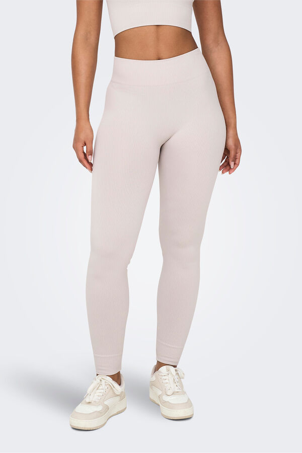 Only Play Pantal&oacute;n legging sin costuras gris