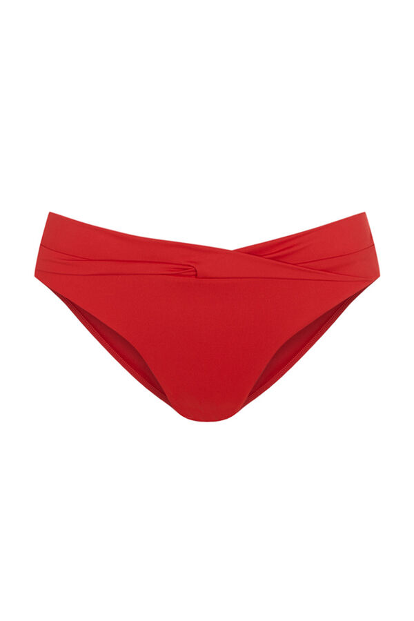 Womensecret Braga bikini cobertura media rojo rojo