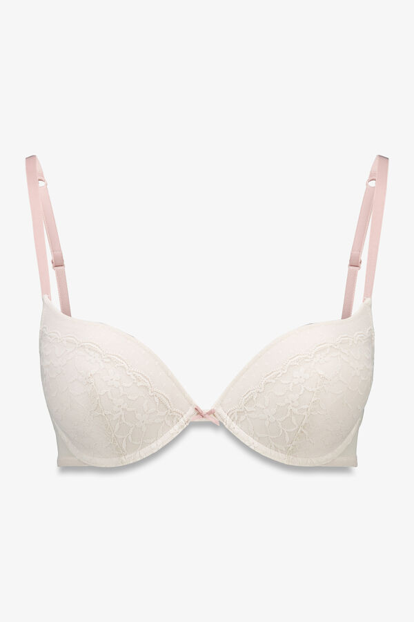 Women'secret GORGEOUS encaje push-up de brasier gris gris