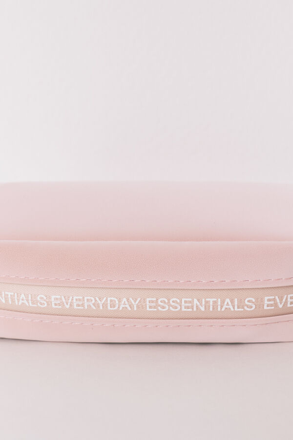 Womensecret Pequeño neceser de goma rosa rosa