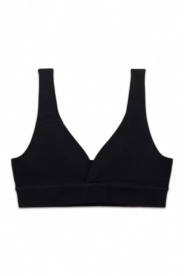 Women'secret Brasier maternity halter cruzado negro FANTASTIC negro