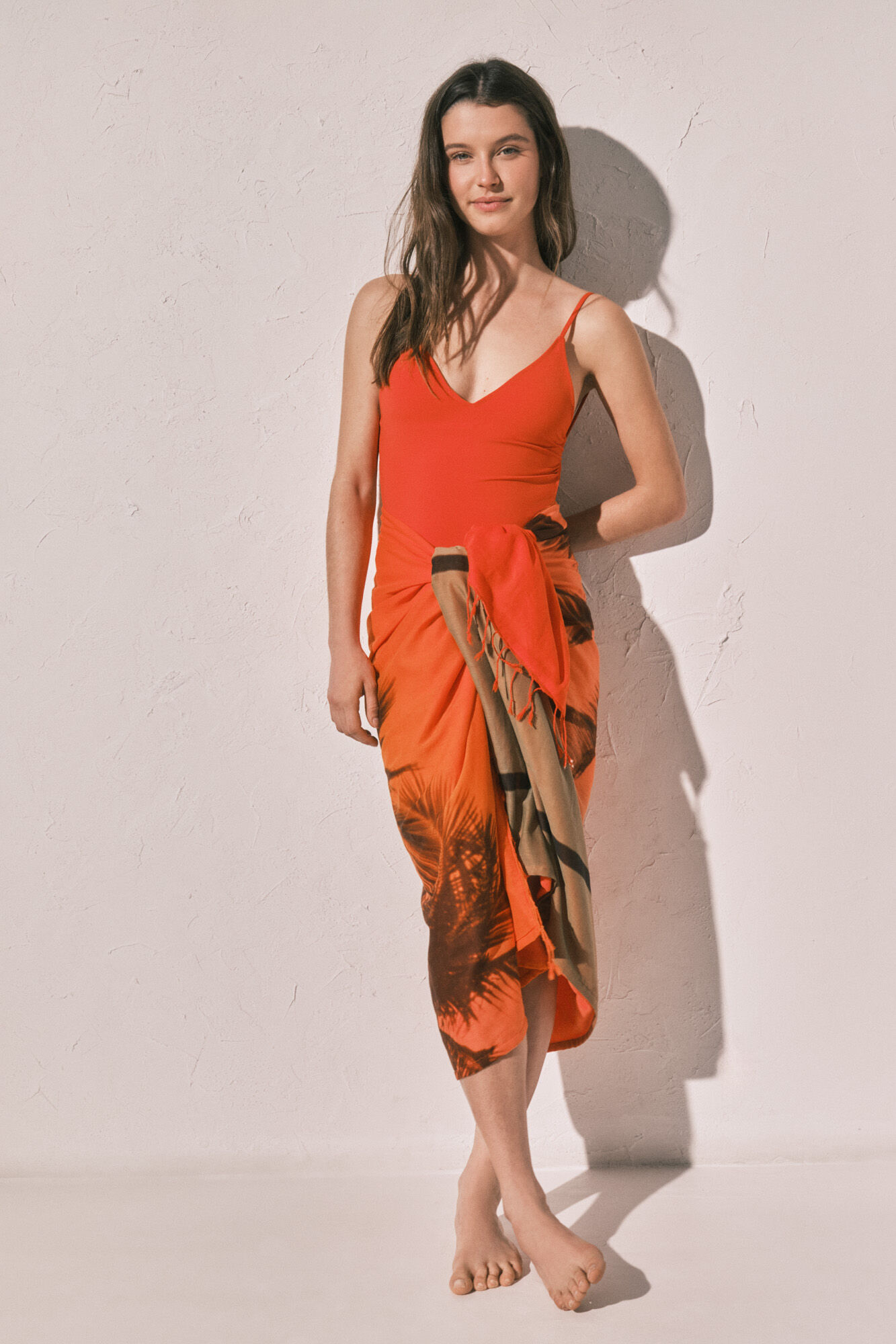 Women'secret Toalla-pareo estampado degradado