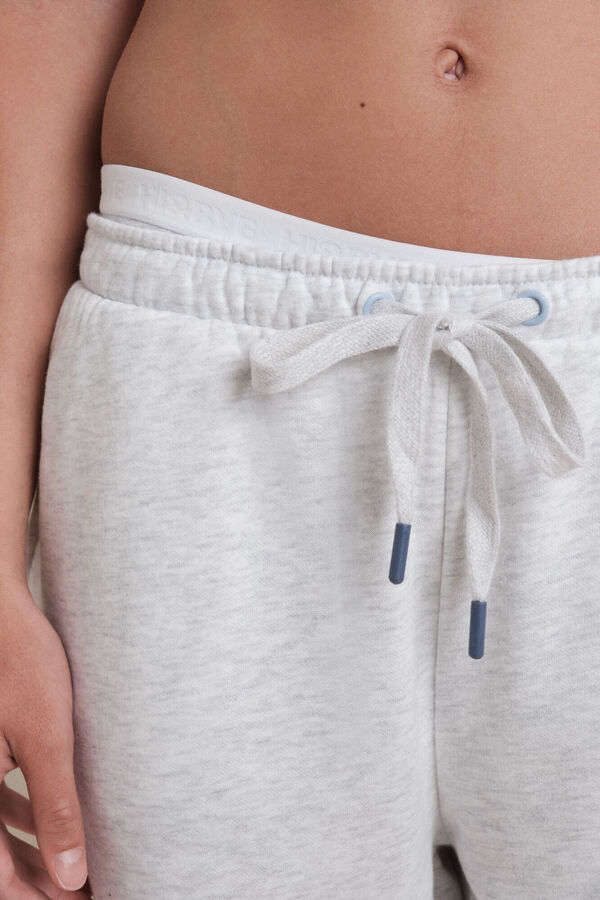 HI&BYE Pack de 3 panties clásica en azul, gris y celeste. blanco