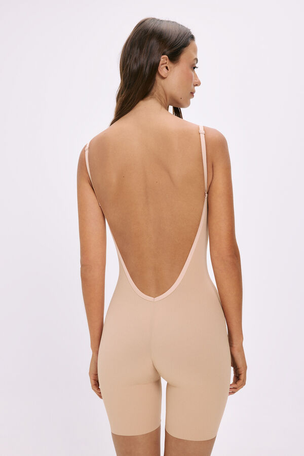 Ivette Bridal Body-pantal&oacute;n push-up espalda baja beige